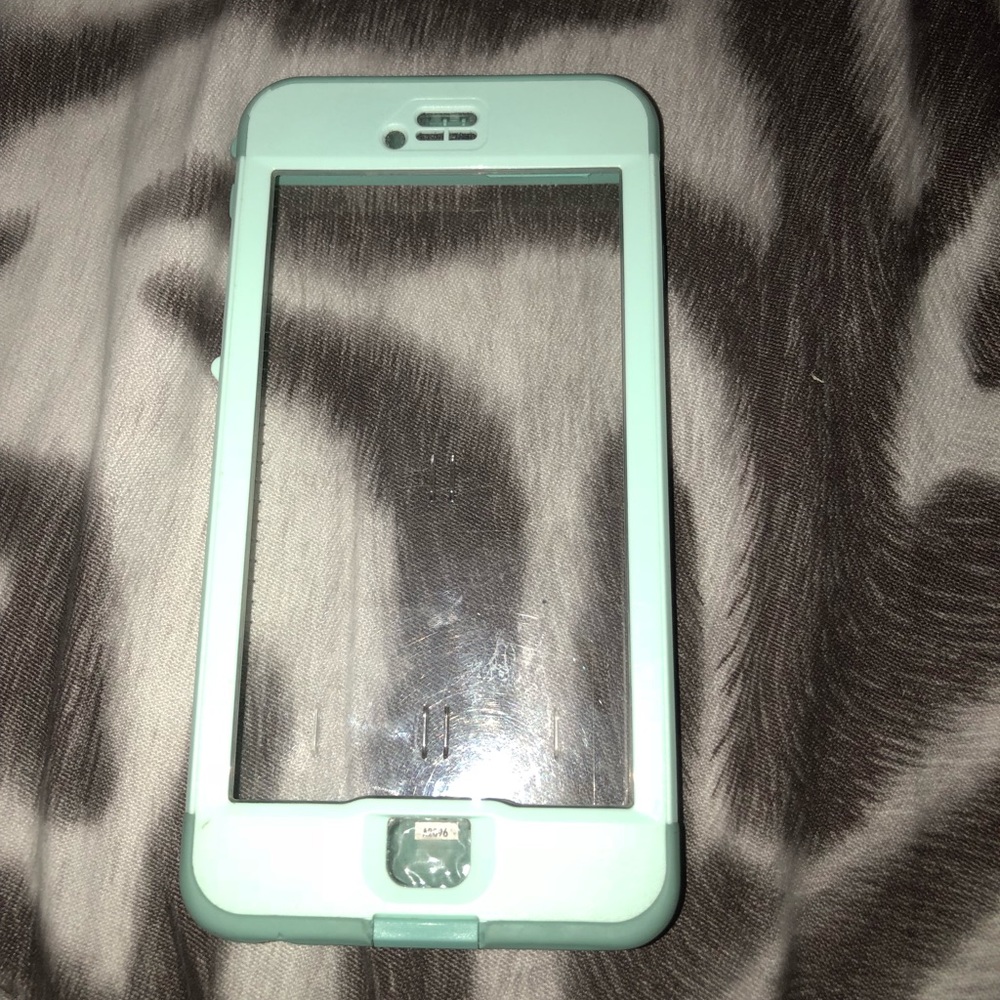Teal IPhone 6 Plus Lifeproof NUUD Case